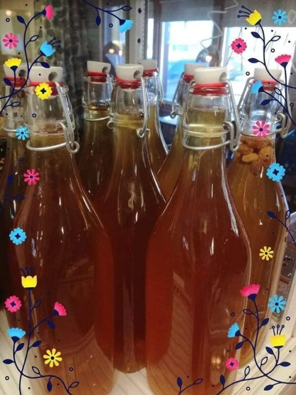 Sima, äidin reseptillä tehtyä